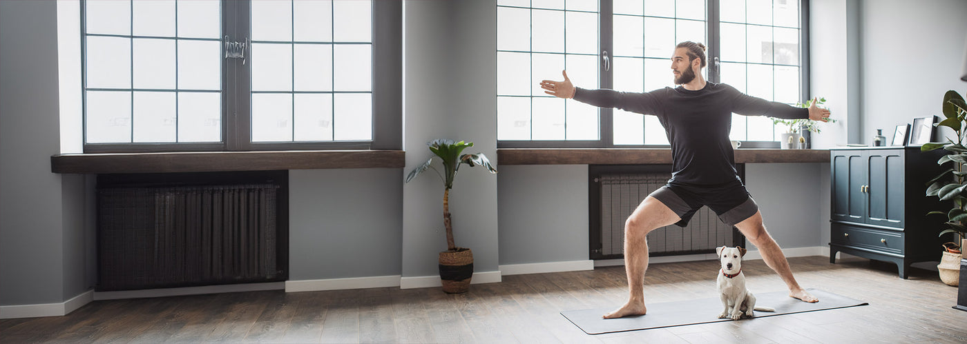 Yoga Langarm-Shirts Herren