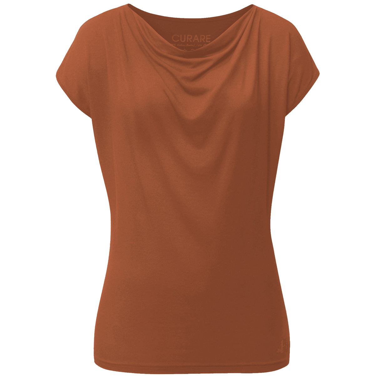 Yoga-Shirt Wasserfall - light-brown - YOGISHOP