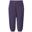 Capri-Pants, relaxed - dark violet - YOGISHOP