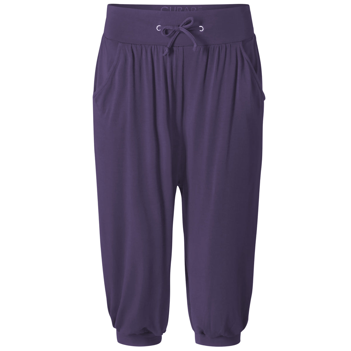 Capri-Pants, relaxed - dark violet - YOGISHOP