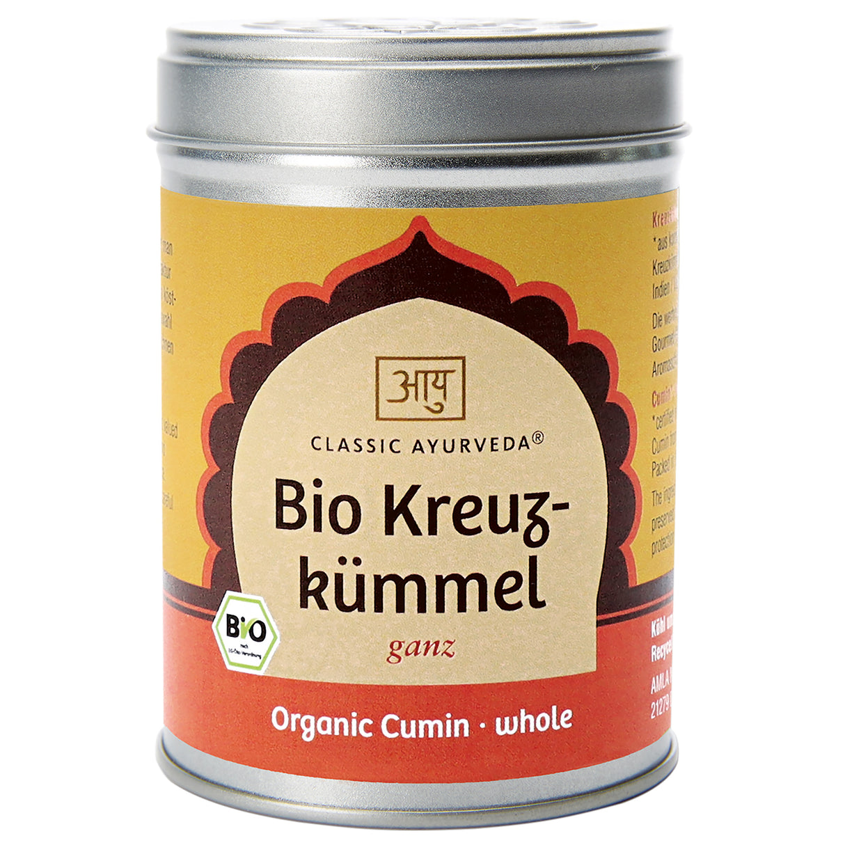Bio Kreuzkümmel ganz, 90 g - YOGISHOP