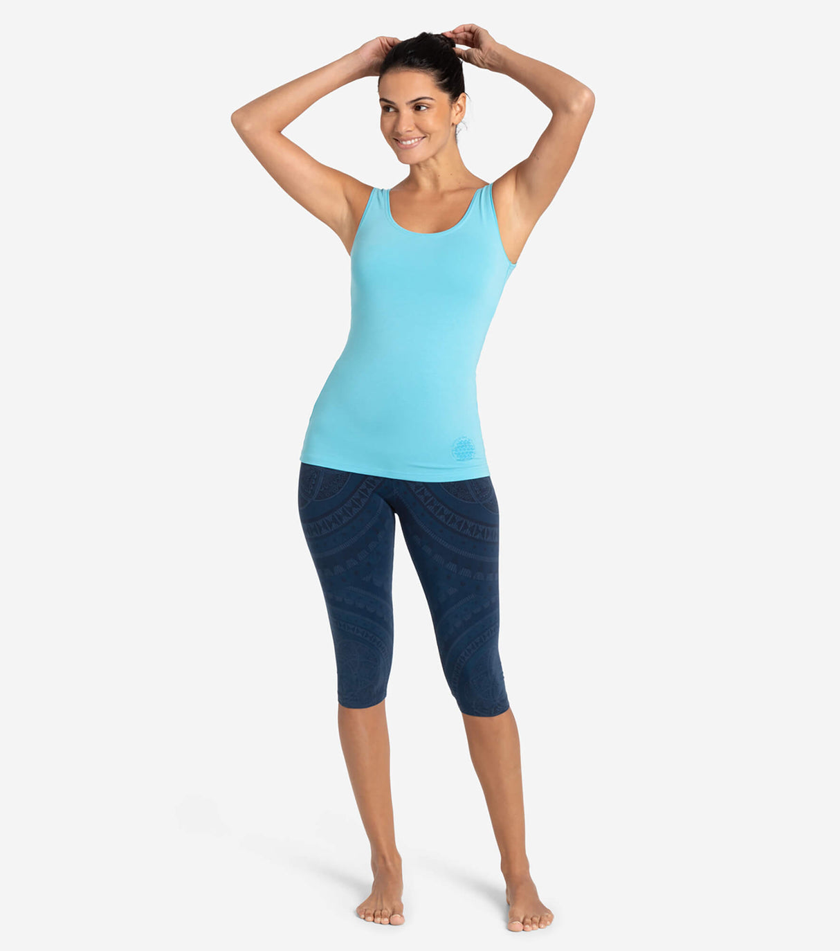 Yoga Leggings capri - Mandala - YOGISHOP