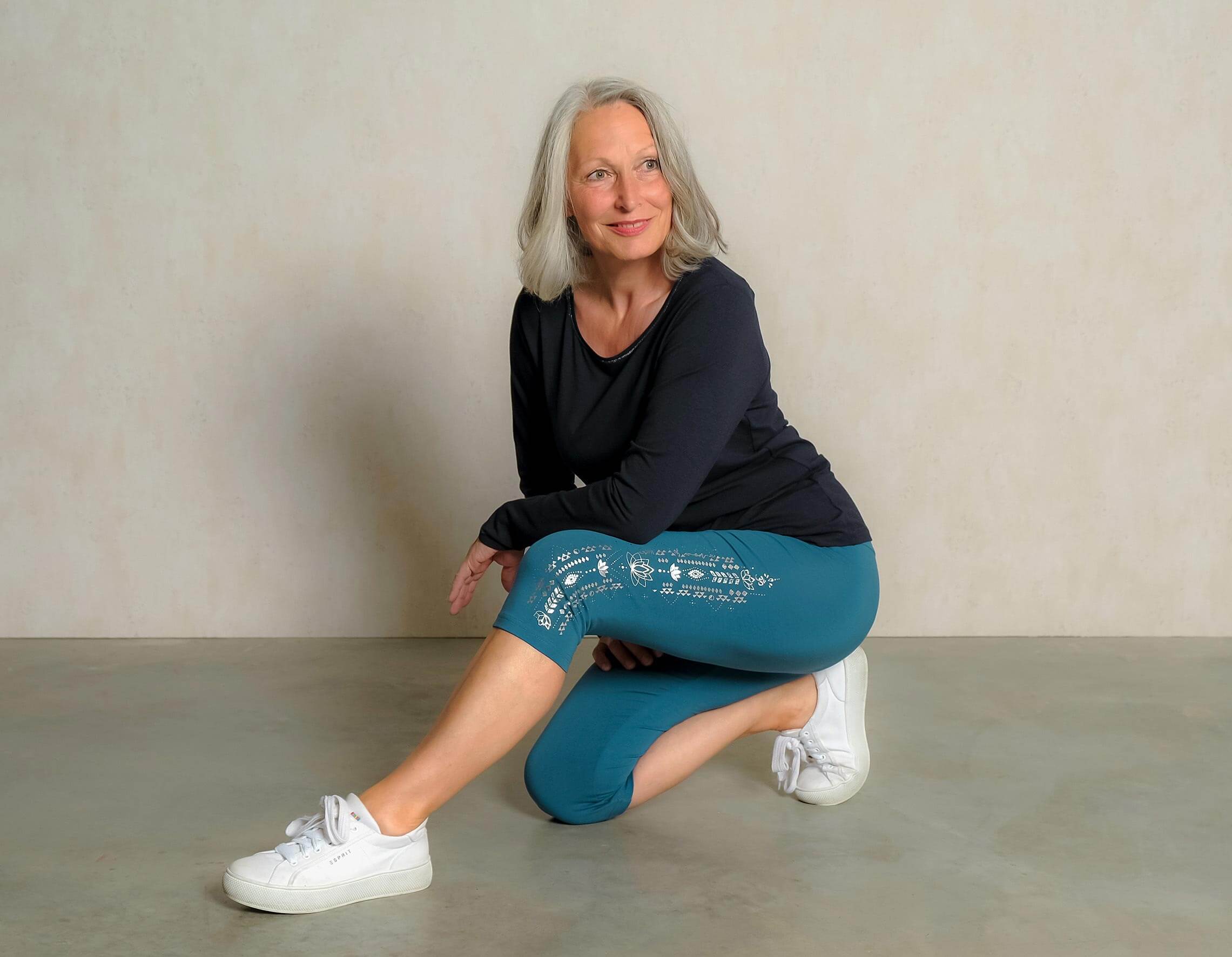 Leggings capri - blue-bay - YOGISHOP