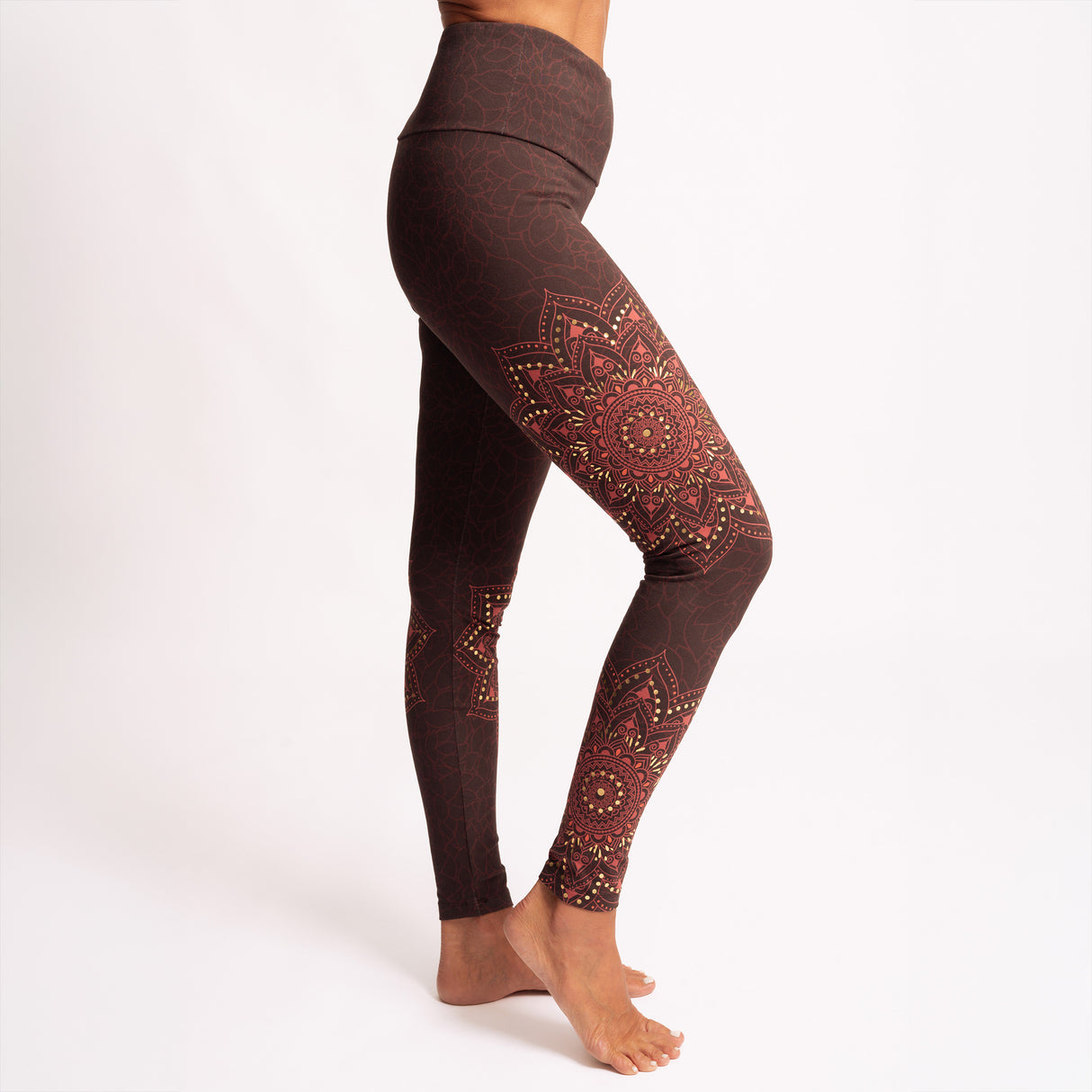 Yoga Leggings Chaya - tiefrot