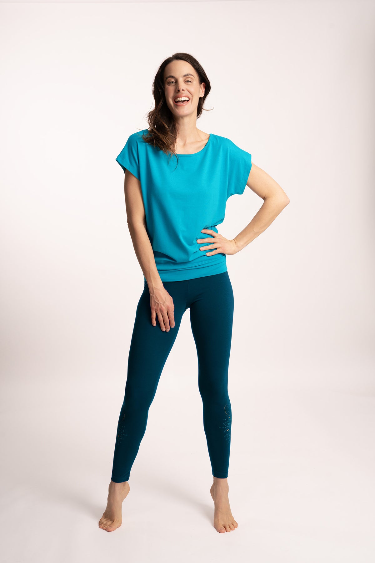 Yoga Leggings Nidhi - nachtpetrol
