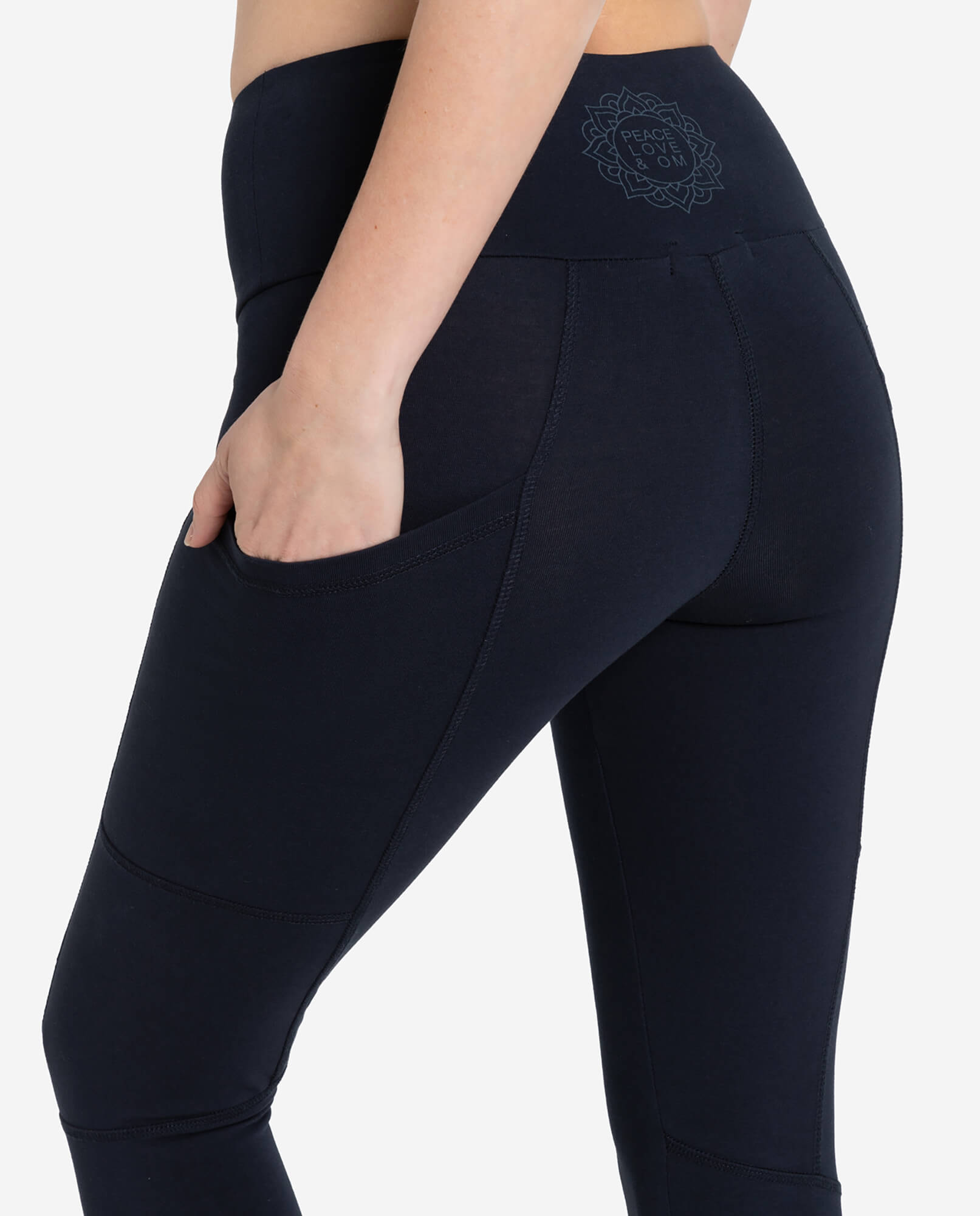 Leggings Yoga and Run - dunkelblau - YOGISHOP