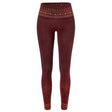 Yoga-Leggings Shakti - henna-rot - YOGISHOP