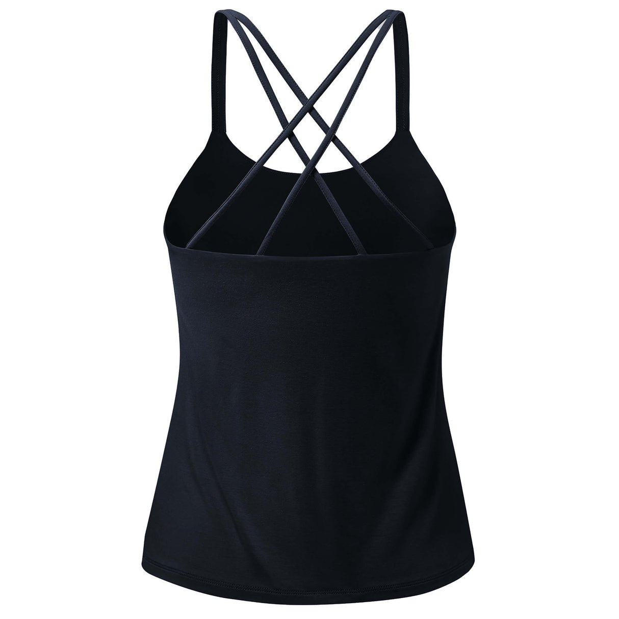 Yoga-Bra Spaghetti Top - midnight-blue - YOGISHOP