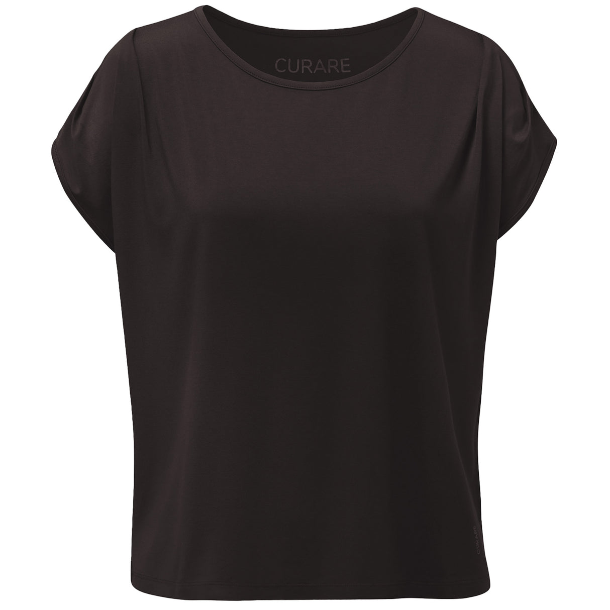 Yoga-Shirt loose foulds - dark-brown - YOGISHOP