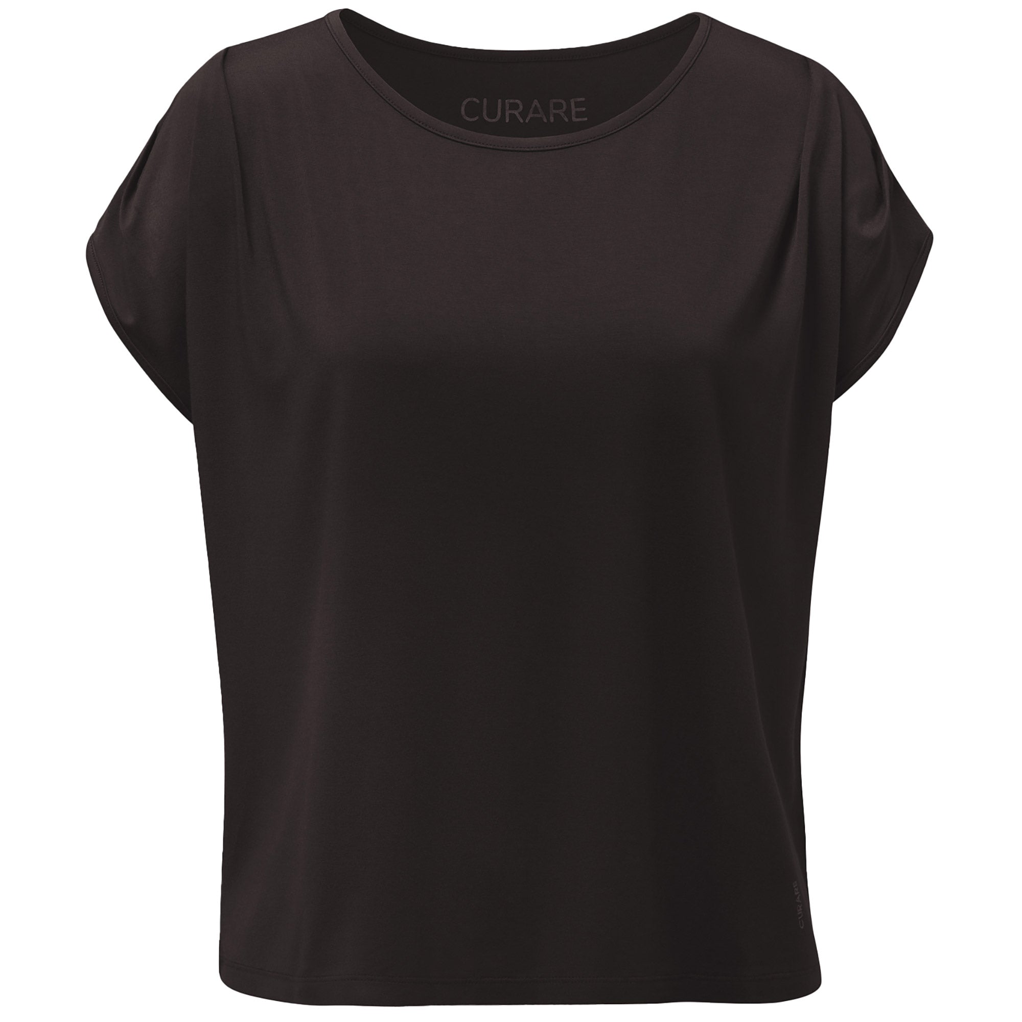 Yoga-Shirt loose foulds - dark-brown - YOGISHOP