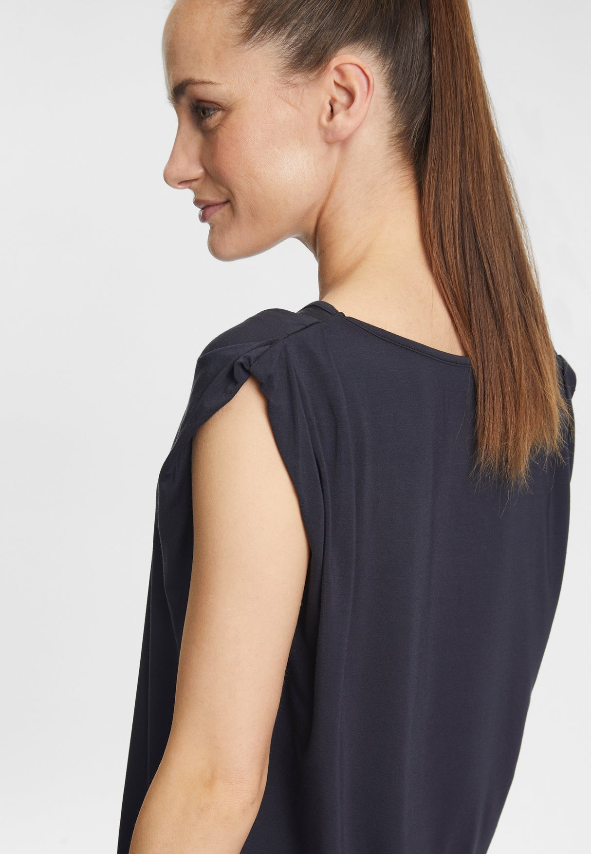 Yoga-Shirt loose foulds - midnight-blue - YOGISHOP