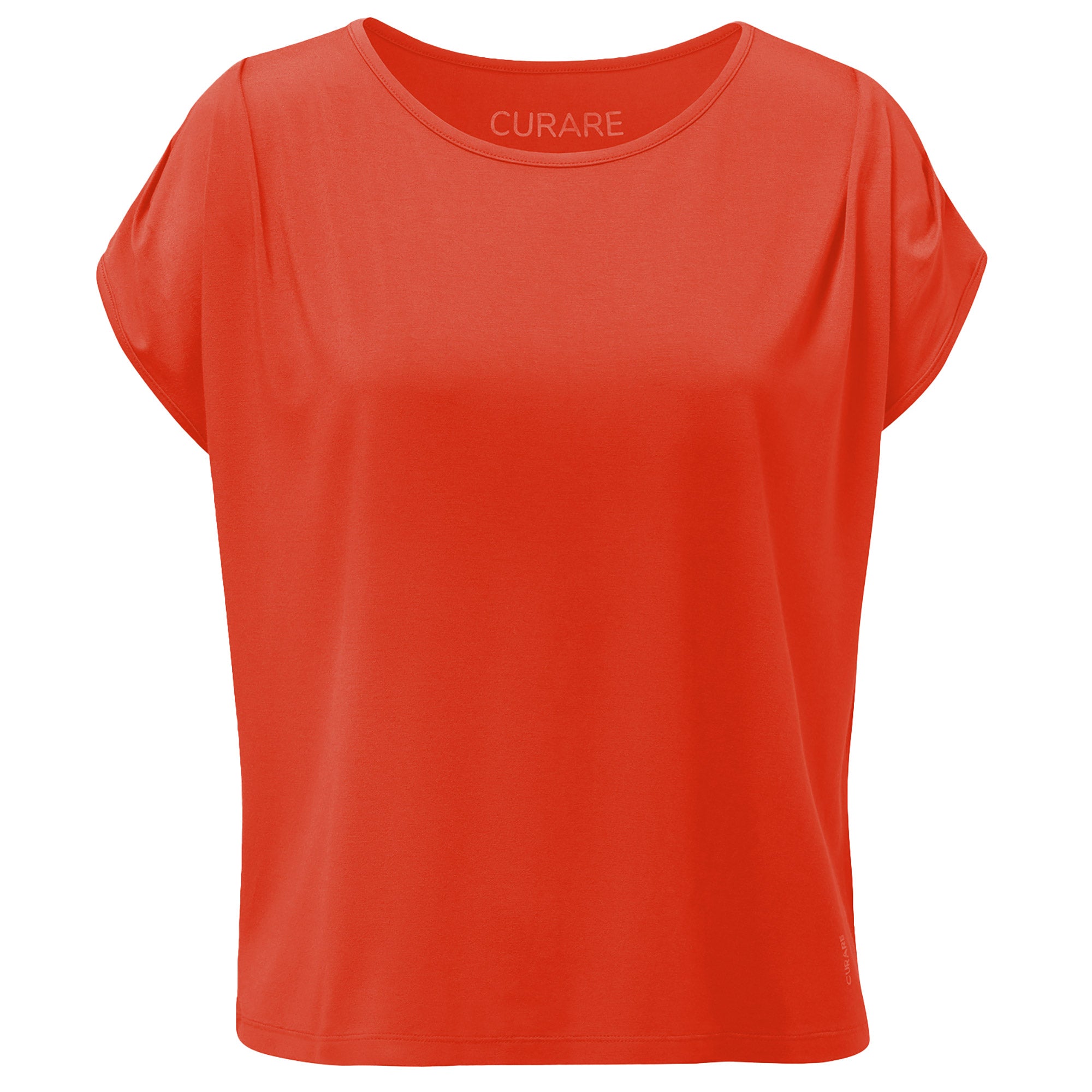Yoga-Shirt loose foulds - orange - YOGISHOP