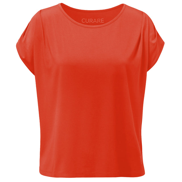 Yoga-Shirt loose foulds - orange - YOGISHOP