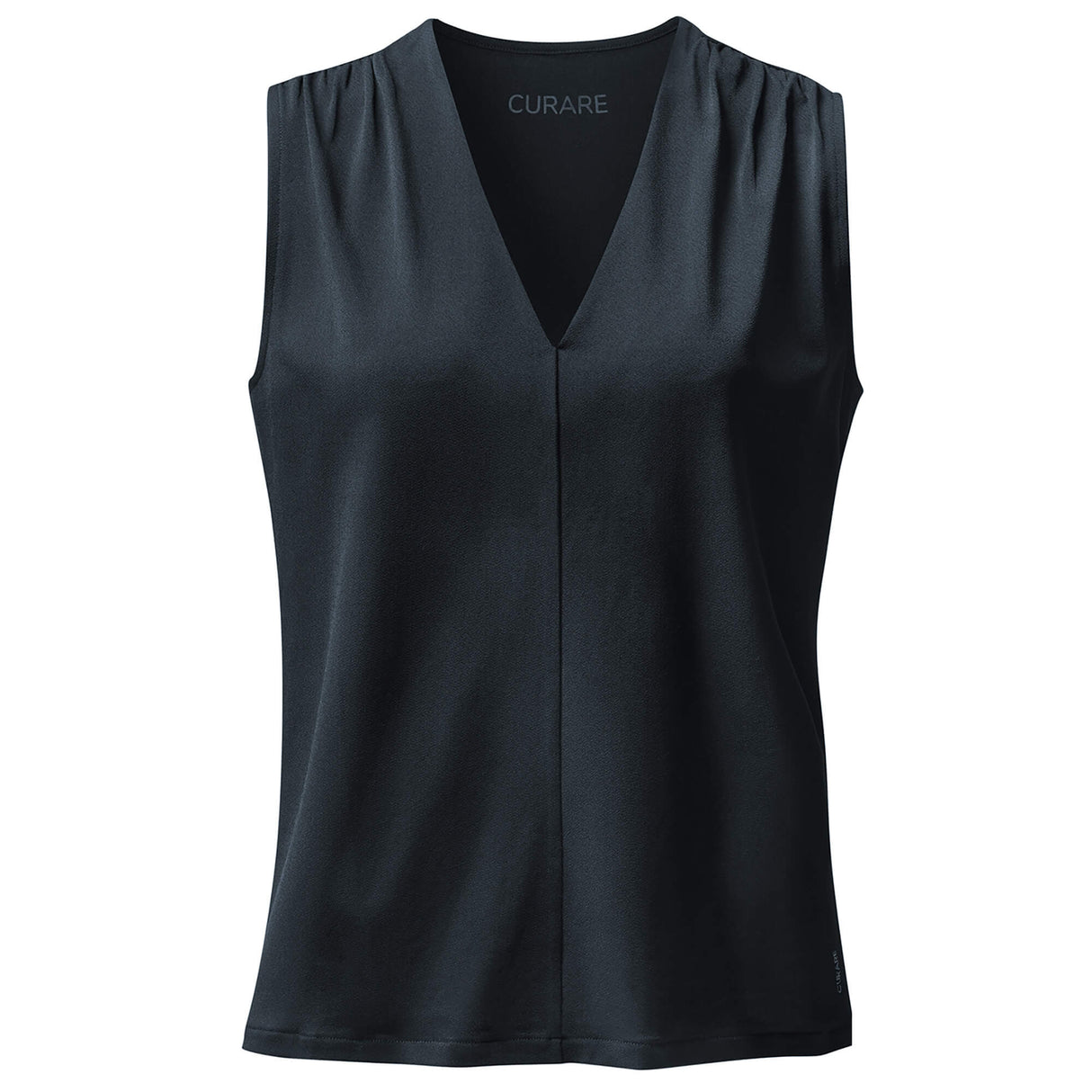 Yoga-Top Comfort V-Neck - midnight-blue - YOGISHOP