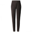 Long Pants, wide leg - dark-brown - YOGISHOP