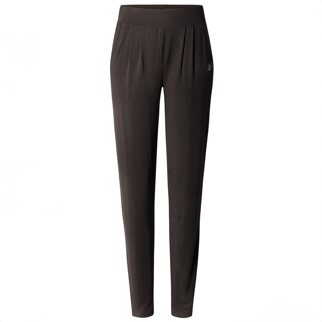 Long Pants, wide leg - dark-brown - YOGISHOP