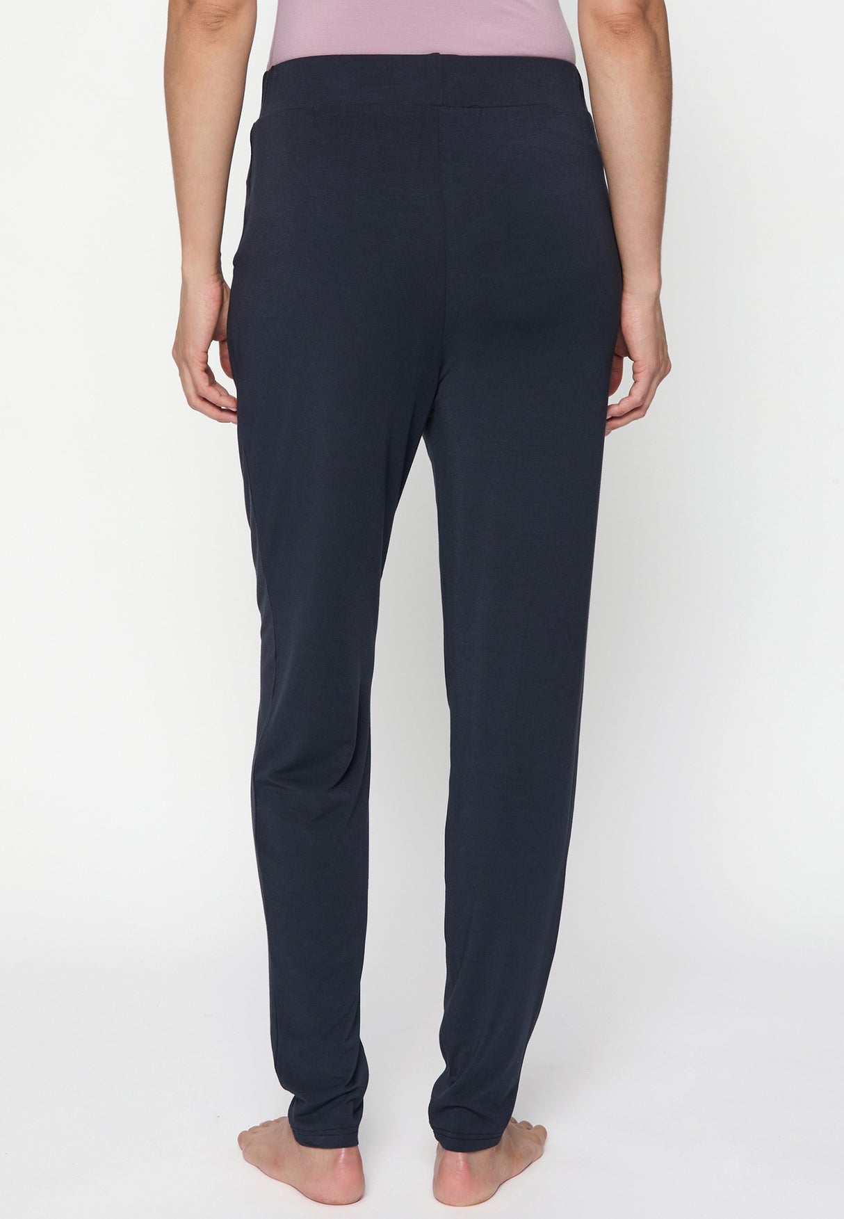 Long Pants, wide leg - midnight-blue - YOGISHOP
