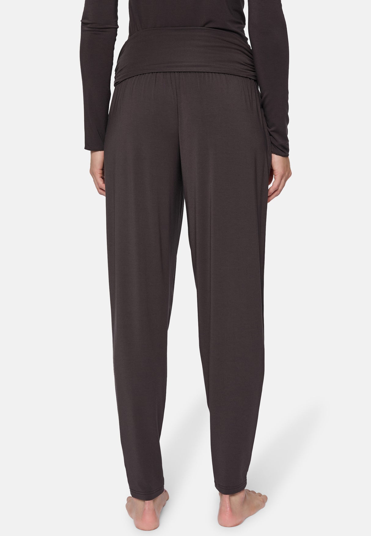 Yoga-Long-Pants, loose - dark-brown - YOGISHOP