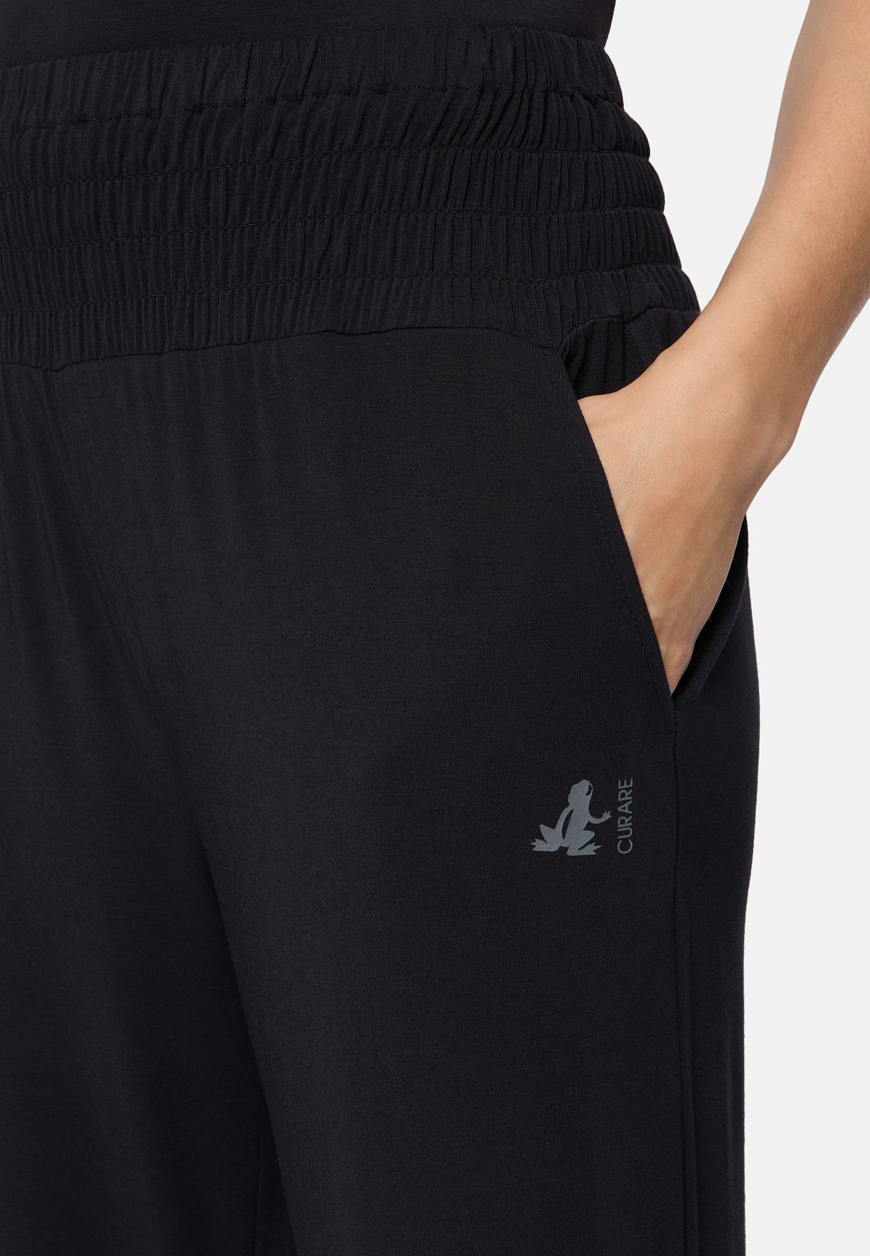 Yoga-Long-Pants, smoked - black - YOGISHOP