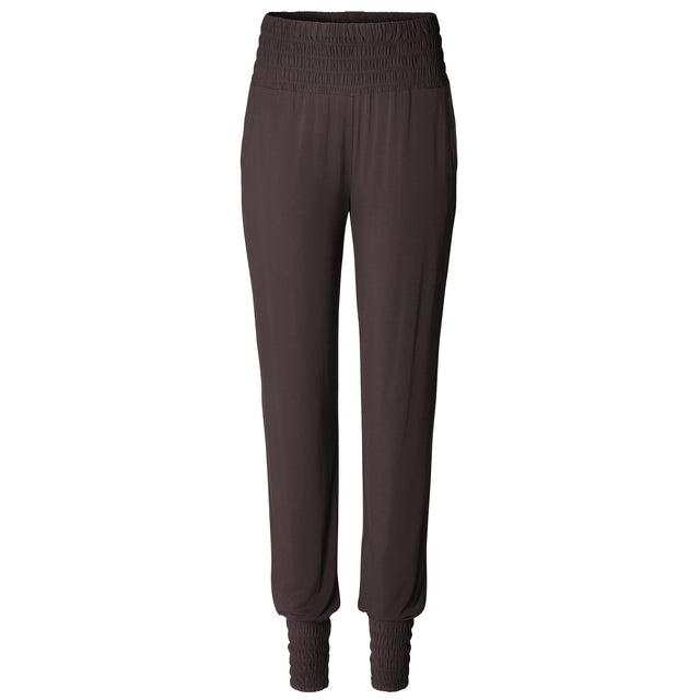 Yoga-Long-Pants, smoked - dark-brown - YOGISHOP