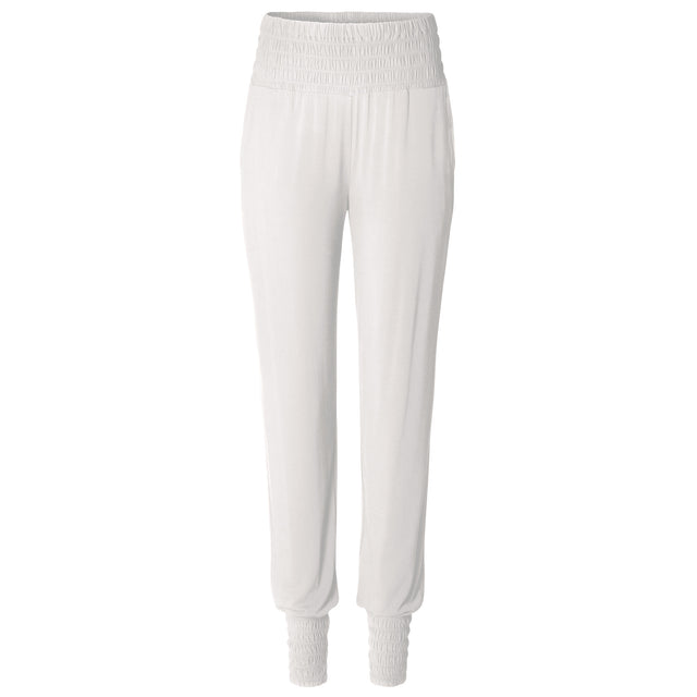 Yoga-Long-Pants, smoked - soft-white - YOGISHOP