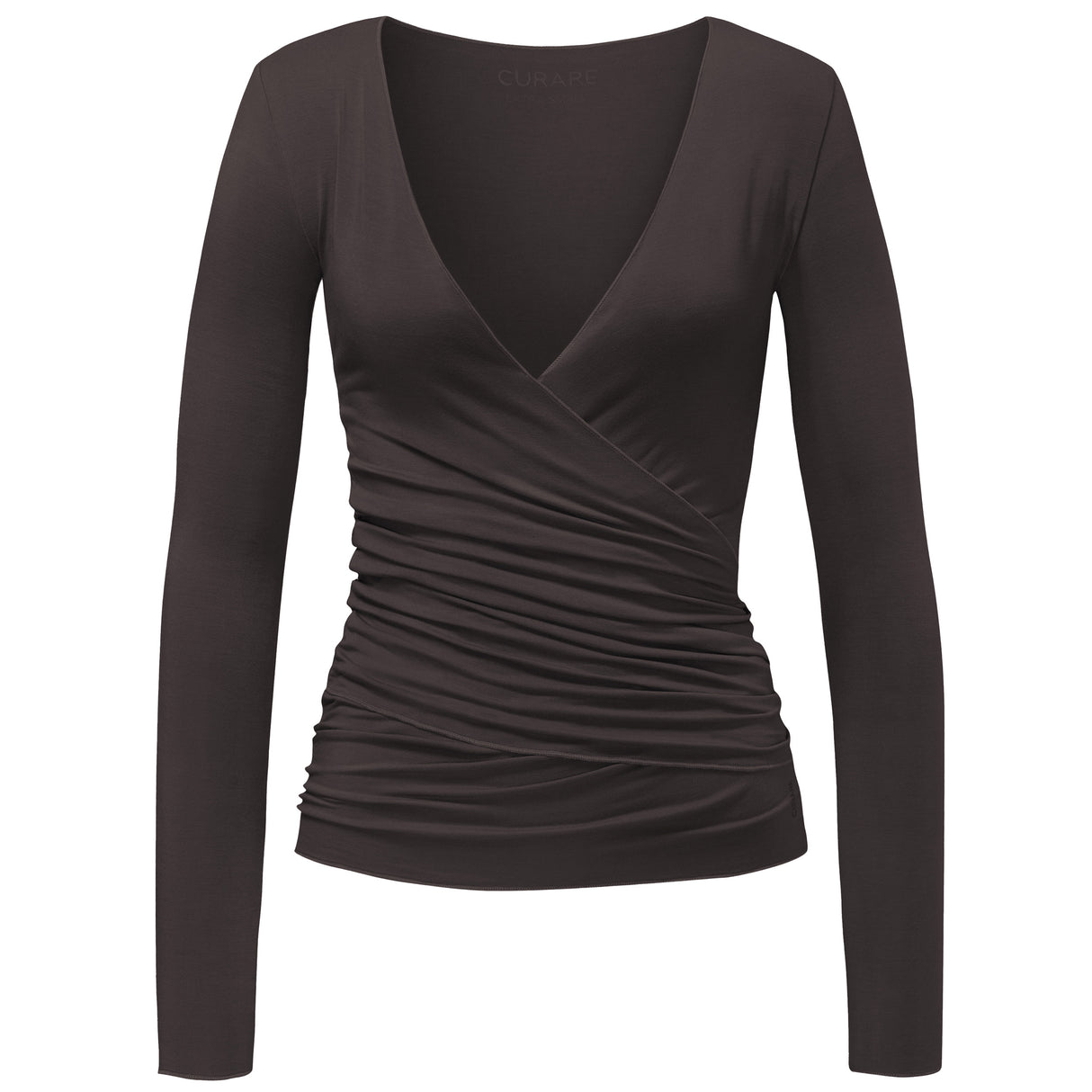 Wrap-Jacket - dark-brown - YOGISHOP