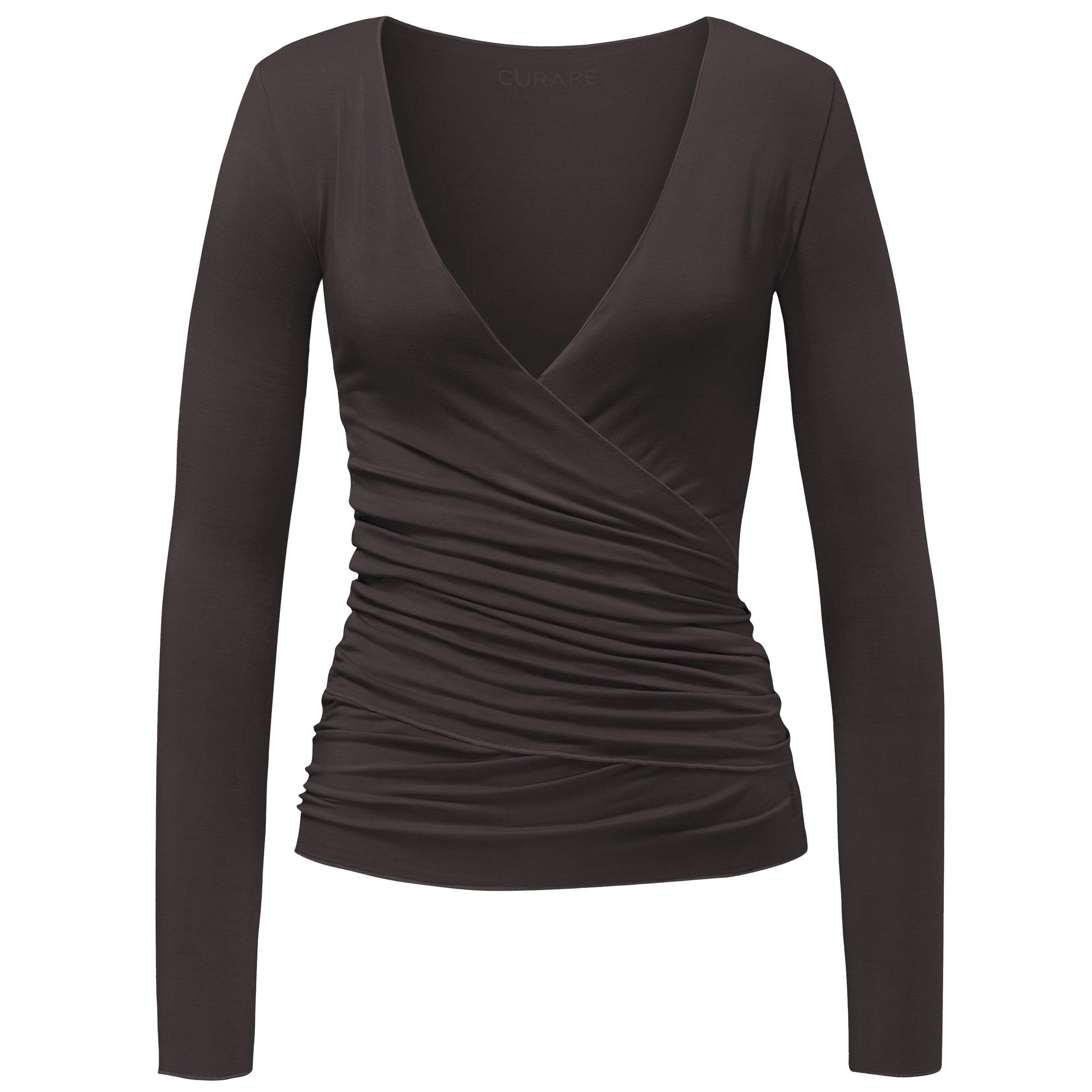 Wrap-Jacket - dark-brown - YOGISHOP