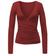 Wrap-Jacket - rubinrot - YOGISHOP