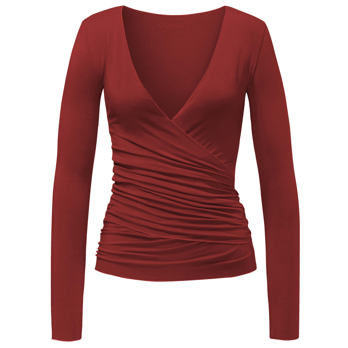 Wrap-Jacket - rubinrot - YOGISHOP