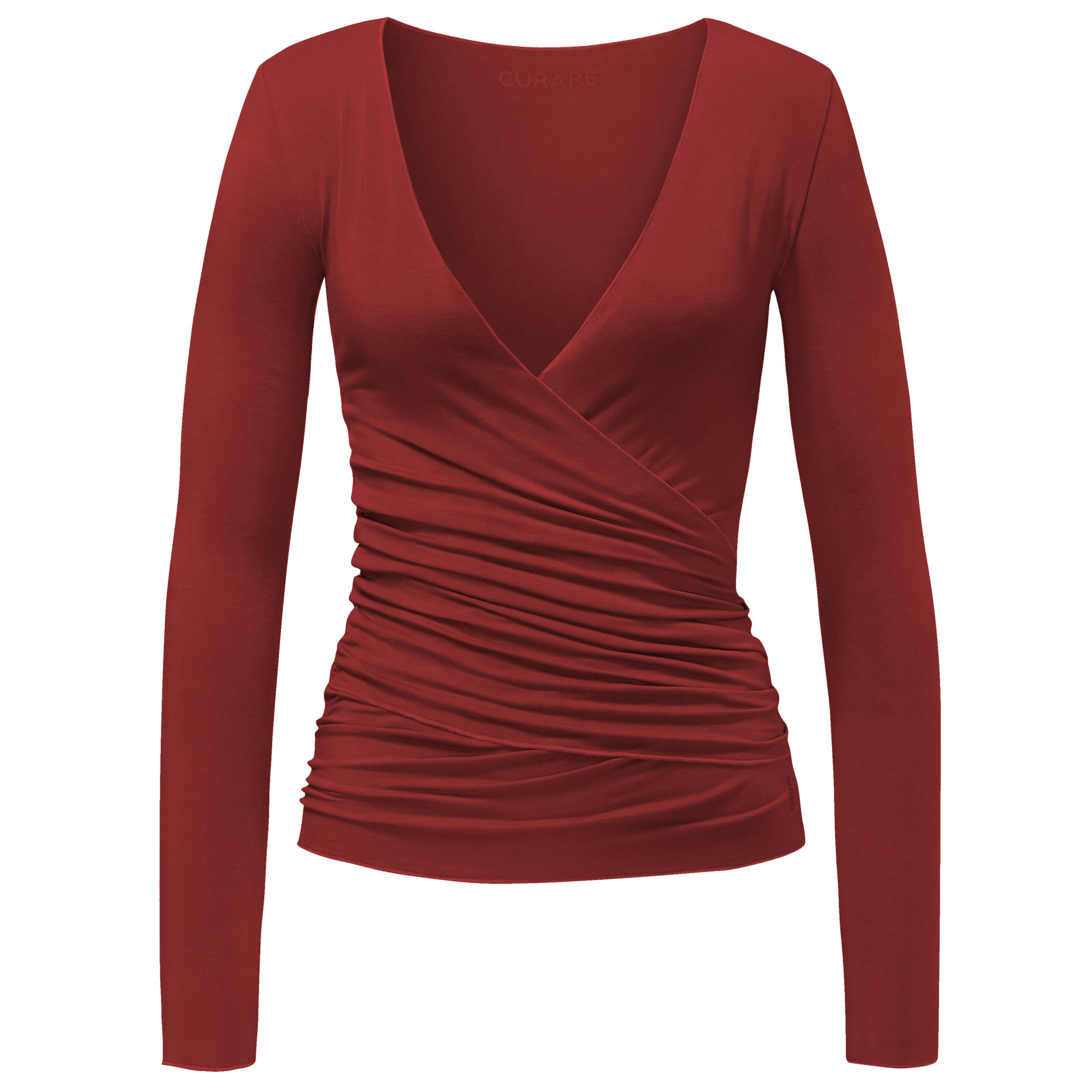 Wrap-Jacket - rubinrot - YOGISHOP