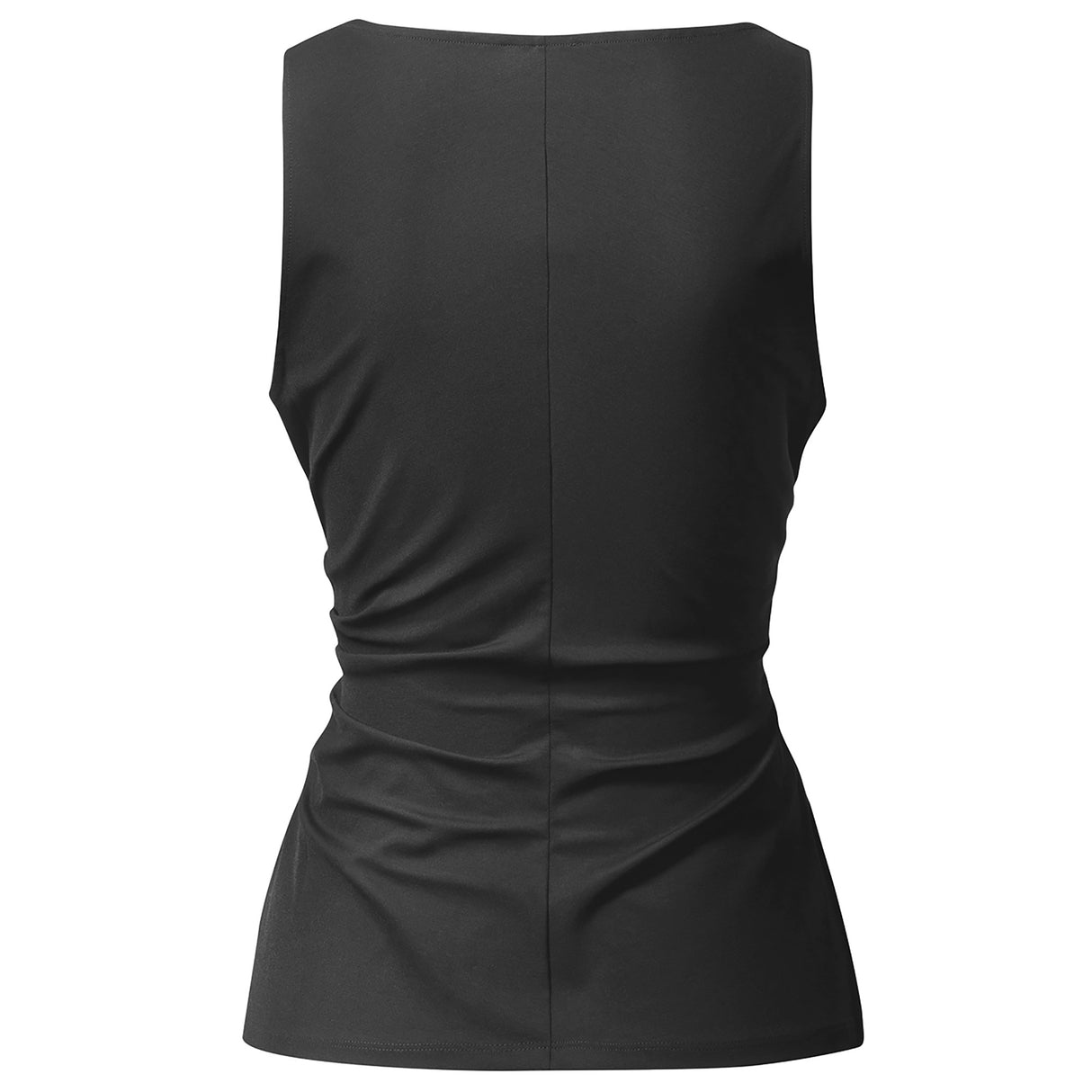 Yoga Top Sporty Elegant - black - YOGISHOP