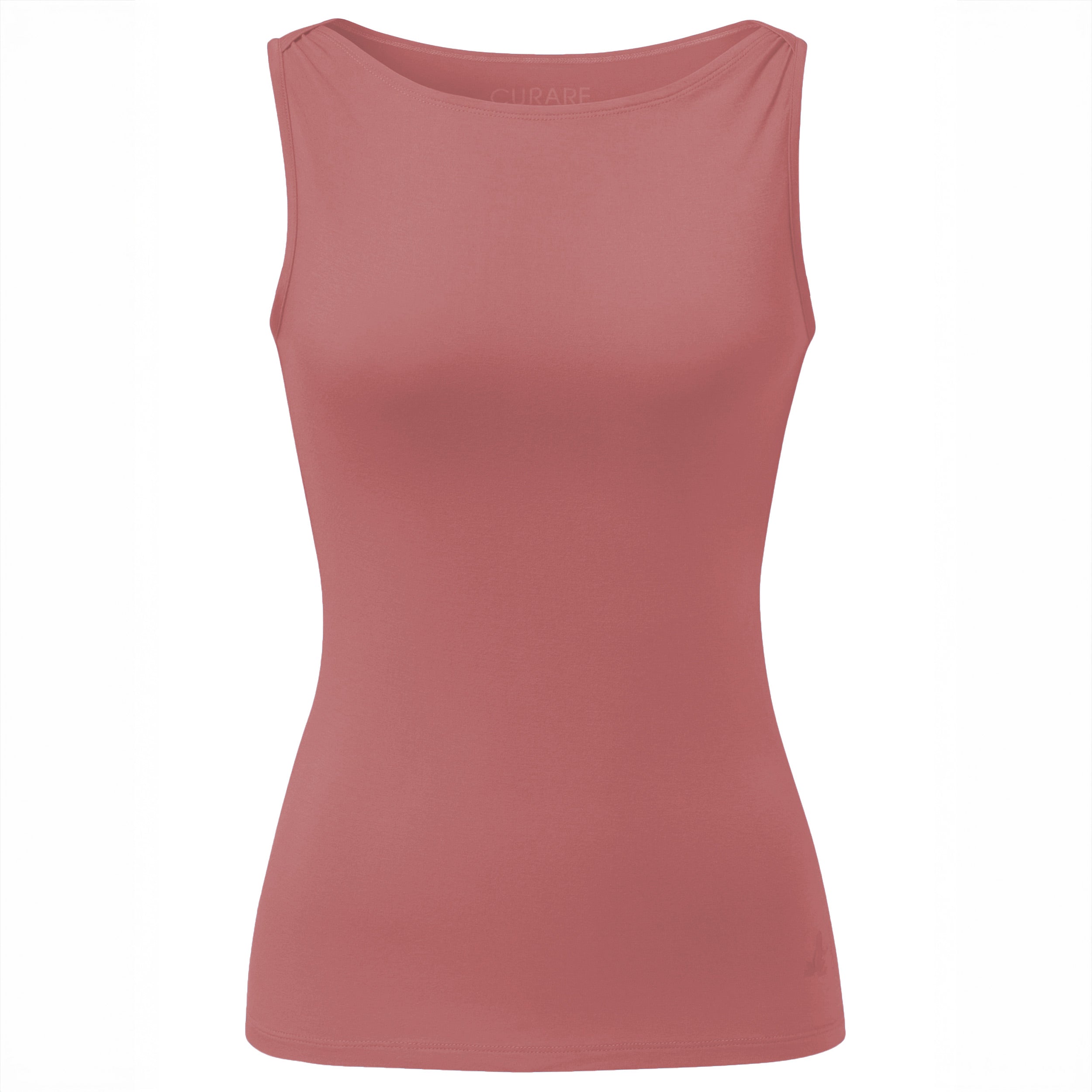 Yoga-Tank-Top Boatneck - faded rose - YOGISHOP