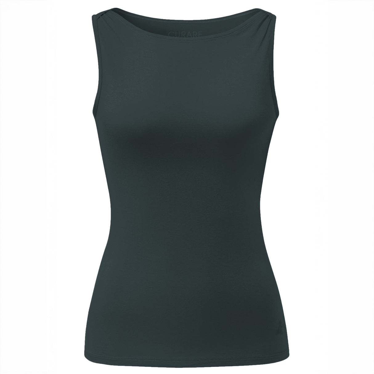 Yoga-Tank-Top Boatneck - dark forest - YOGISHOP