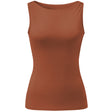 Yoga-Tank-Top Boatneck - light-brown - YOGISHOP
