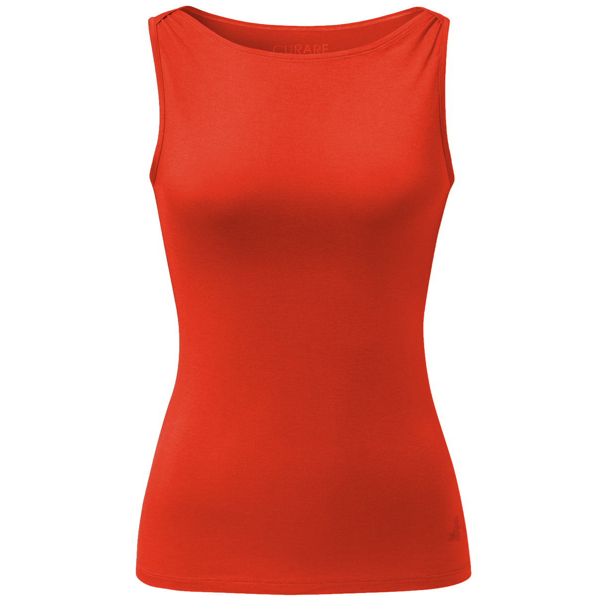 Yoga-Tank-Top Boatneck - orange - YOGISHOP