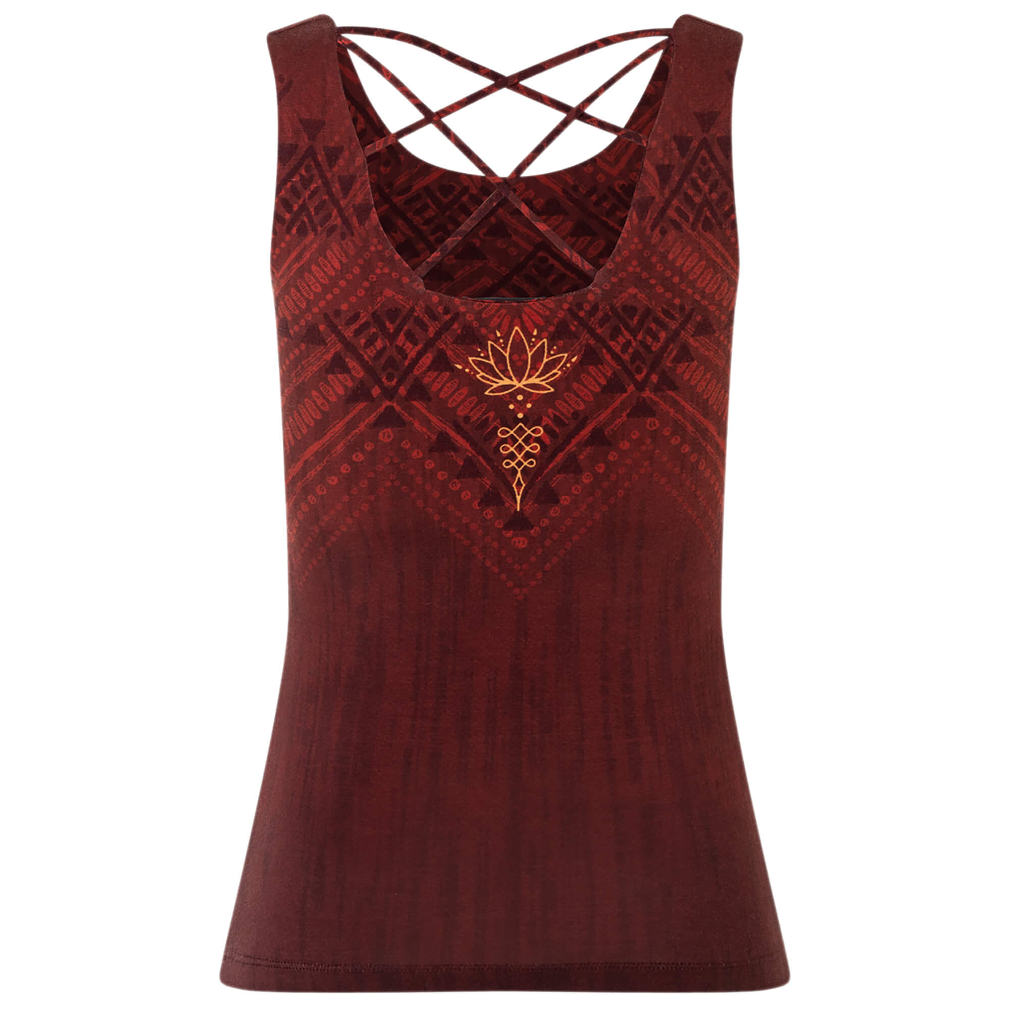 Yoga-Top Shakti - henna-rot - YOGISHOP