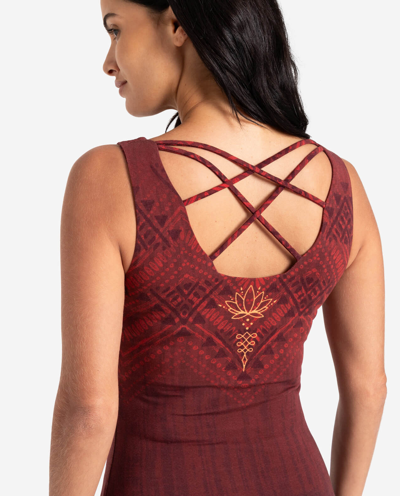 Yoga-Top Shakti - henna-rot - YOGISHOP