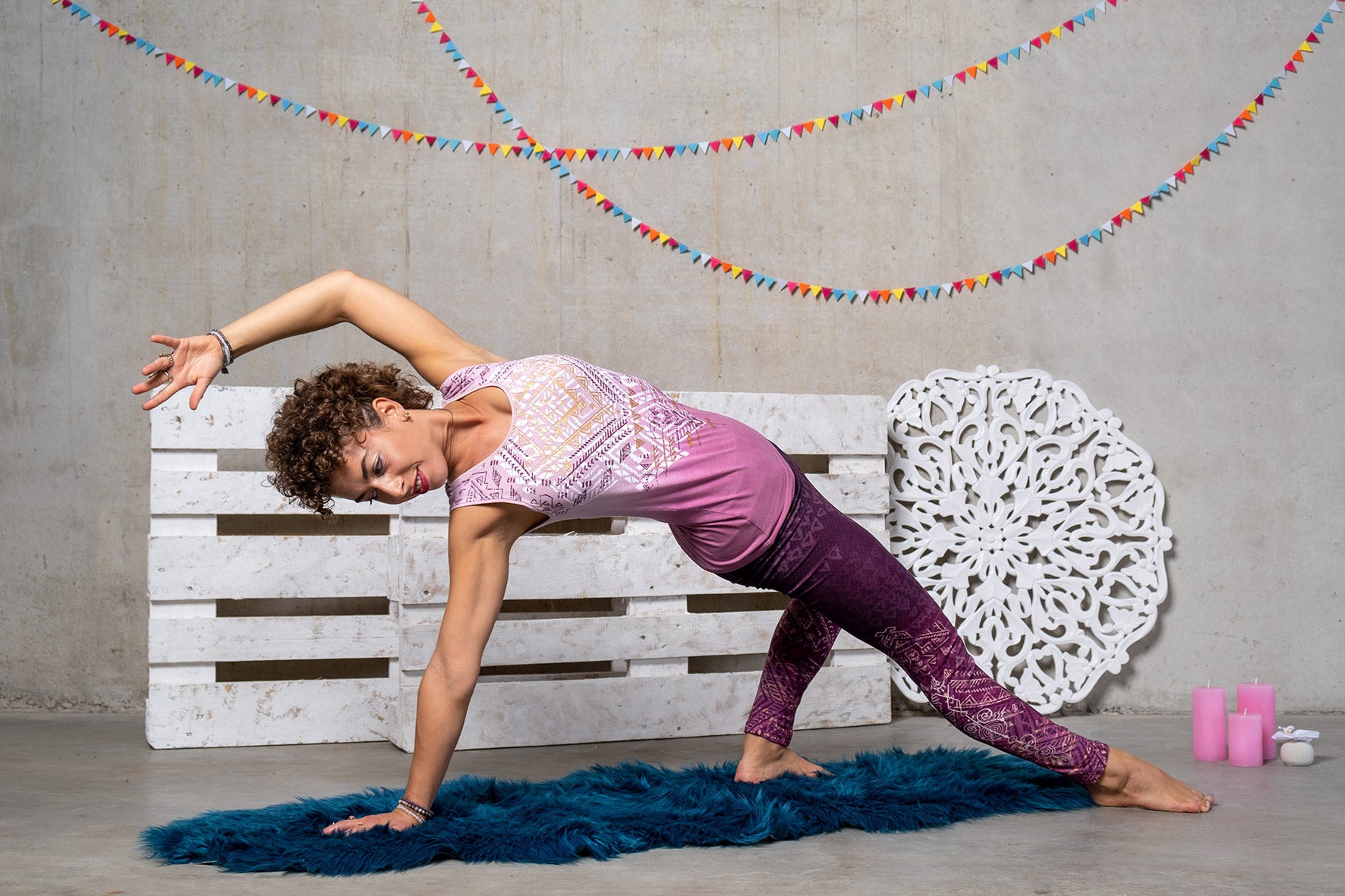 Yoga-Top - Bakti, amethyst - YOGISHOP