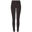 Yoga-Leggings, roll down - dark brown - YOGISHOP