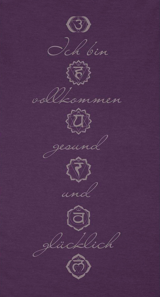 3/4-Shirt "Surya" - aubergine - YOGISHOP