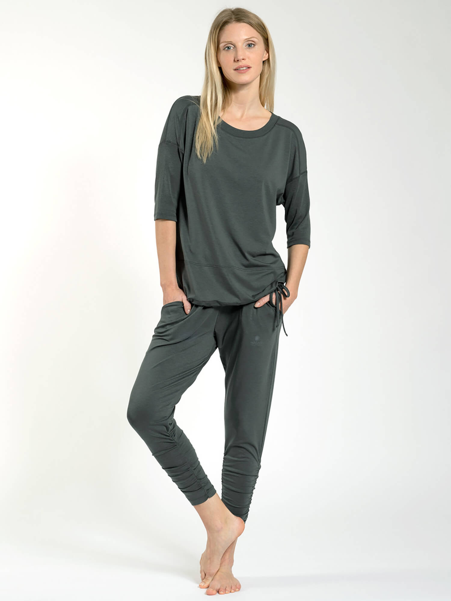 Yoga Shirt Sara - Khaki - YOGISHOP