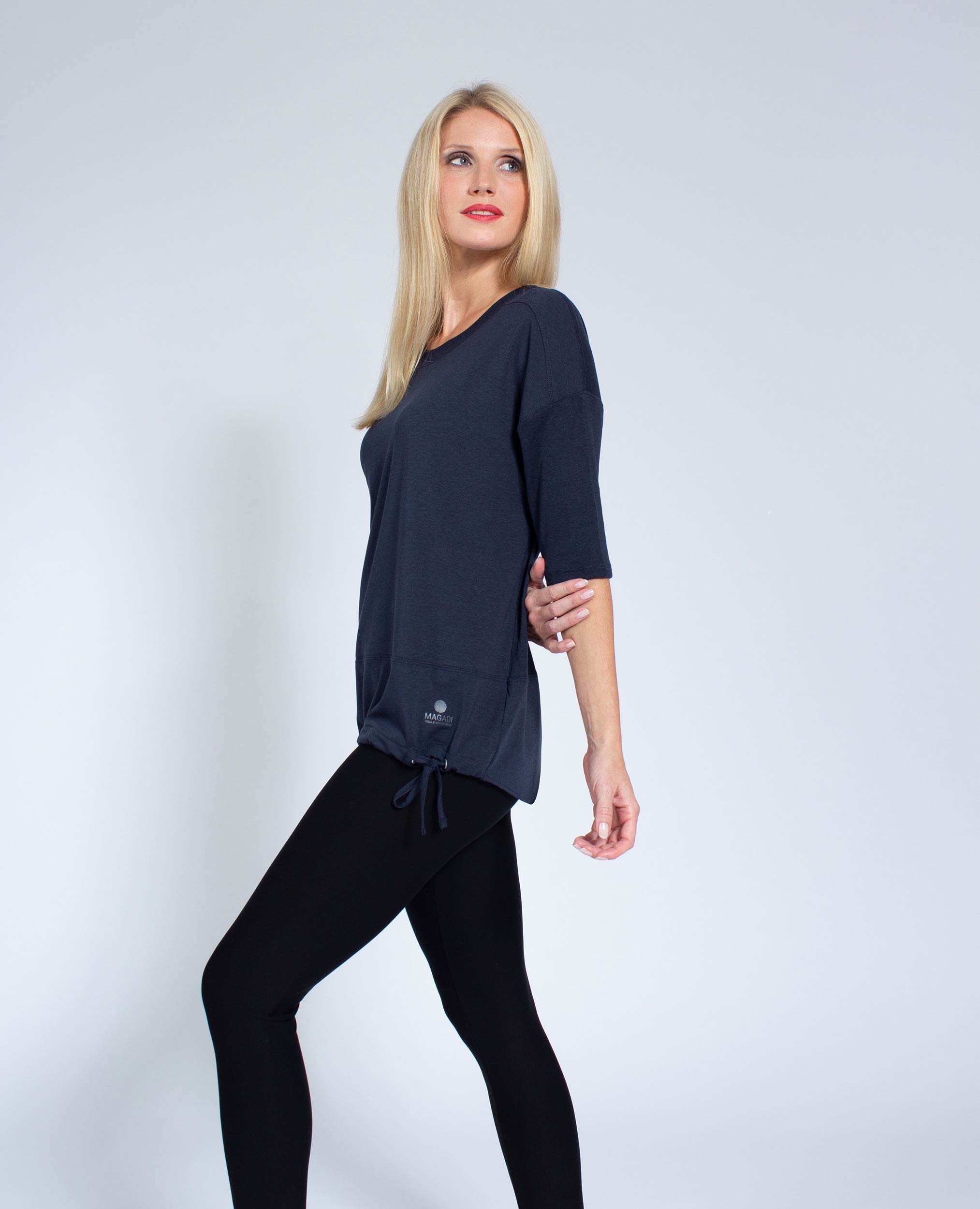 Yoga-Shirt Sara - navy - YOGISHOP