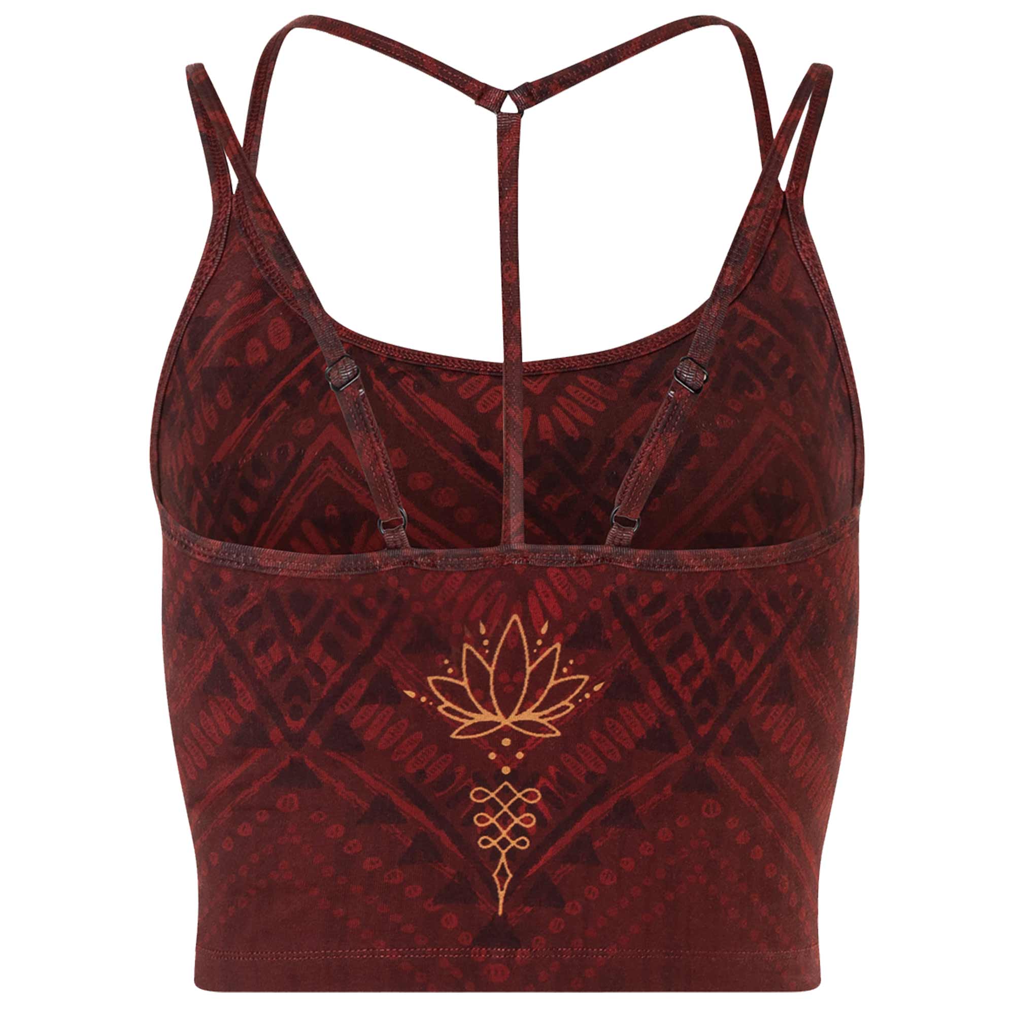 Yoga-Bra Shakti - henna-rot - YOGISHOP