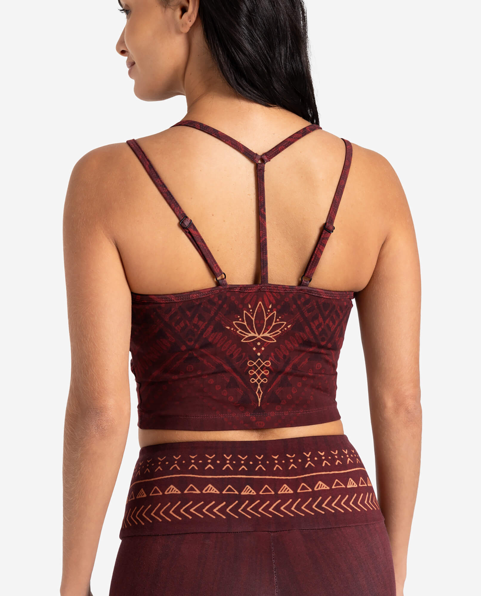 Yoga-Bra Shakti - henna-rot - YOGISHOP