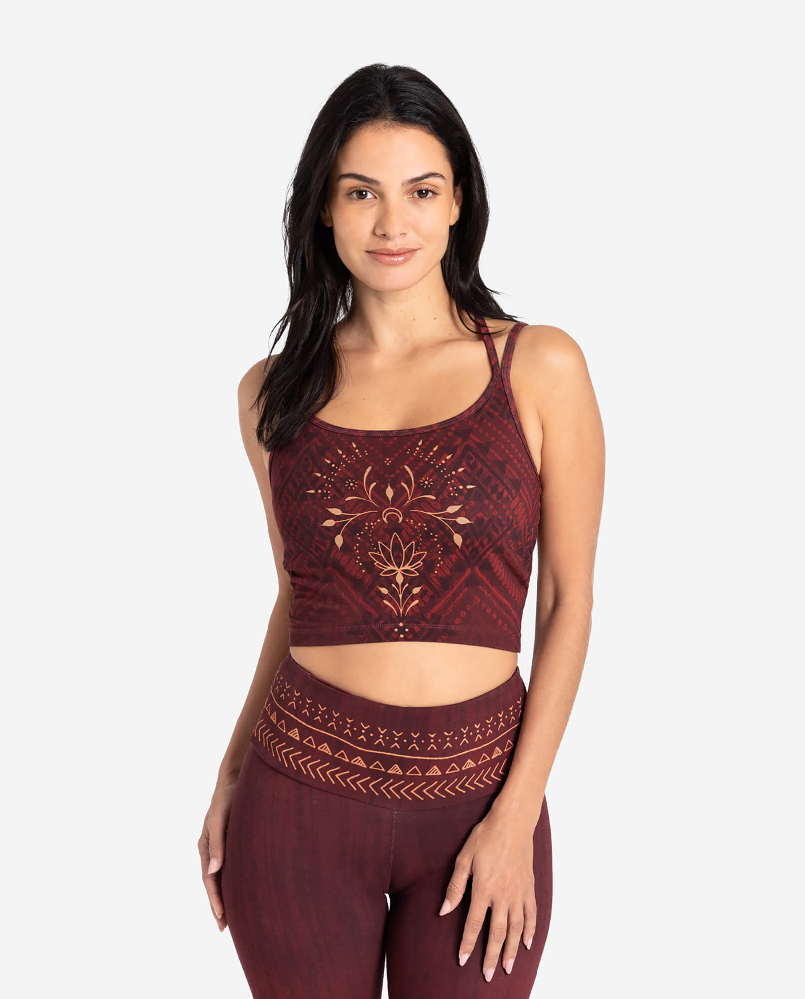 Yoga-Bra Shakti - henna-rot - YOGISHOP