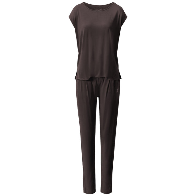 Onepiece Kombination - dark-brown - YOGISHOP