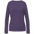 Yoga-Shirt Longsleeve Turtleneck - dark violet - YOGISHOP
