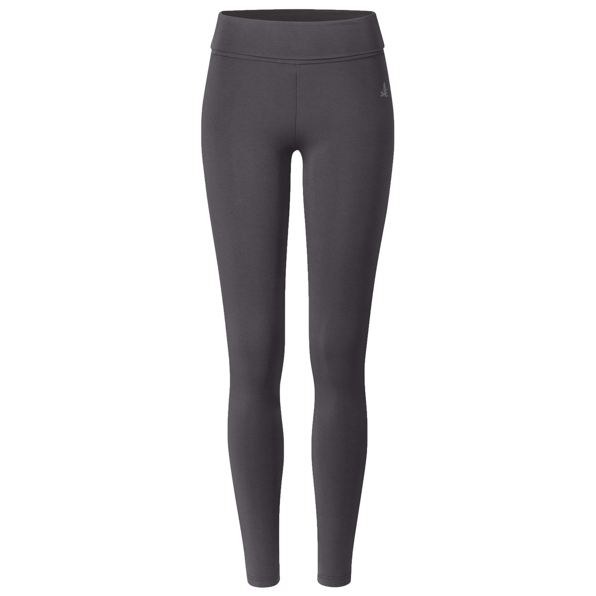 Yoga-Leggings, roll down - grey-nougat - YOGISHOP