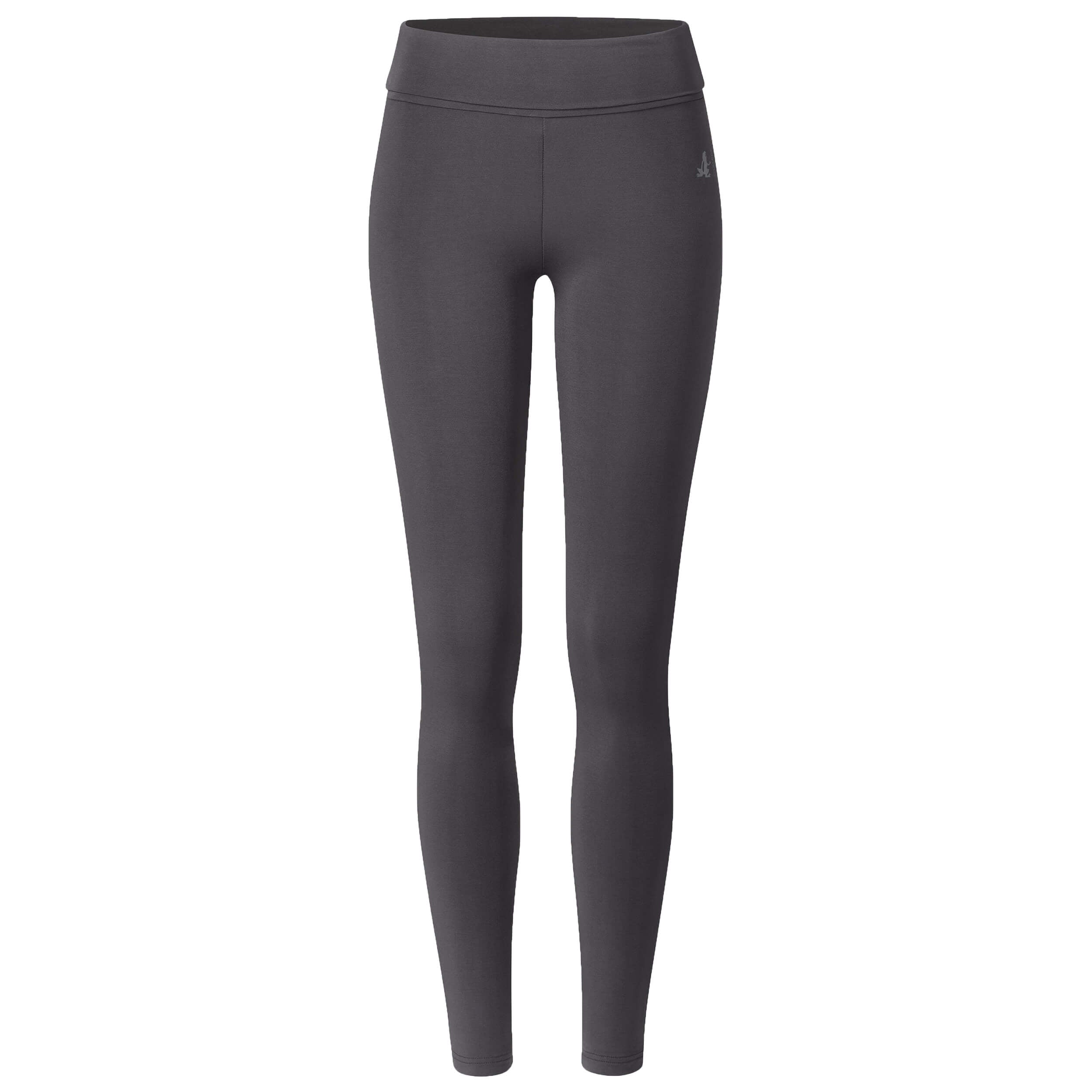Yoga-Leggings, roll down - grey-nougat - YOGISHOP