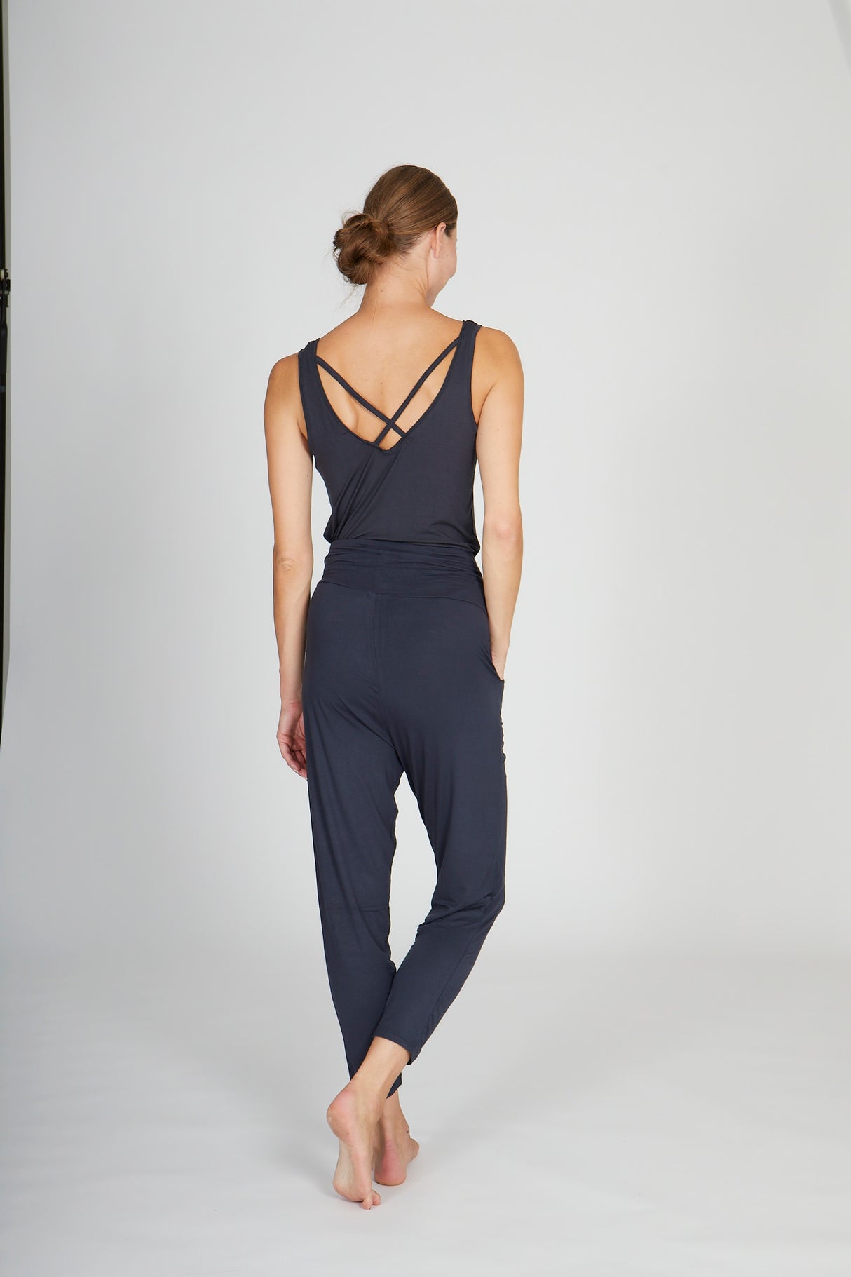 Yoga-Pant Bali - anthracite - YOGISHOP